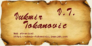 Vukmir Tokanović vizit kartica